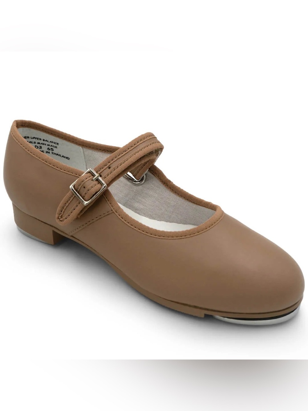 3/$50 Capezio Teletone Mary Jane Beige Tap Shoes